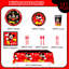 Mickey Mouse Birthday Party Decorations, 141 pièces Mickey Mouse Birthday