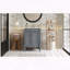 24" Modern Bathroom Vanity with 2-Tier Cabinet and Ceramic Sink-1324969443