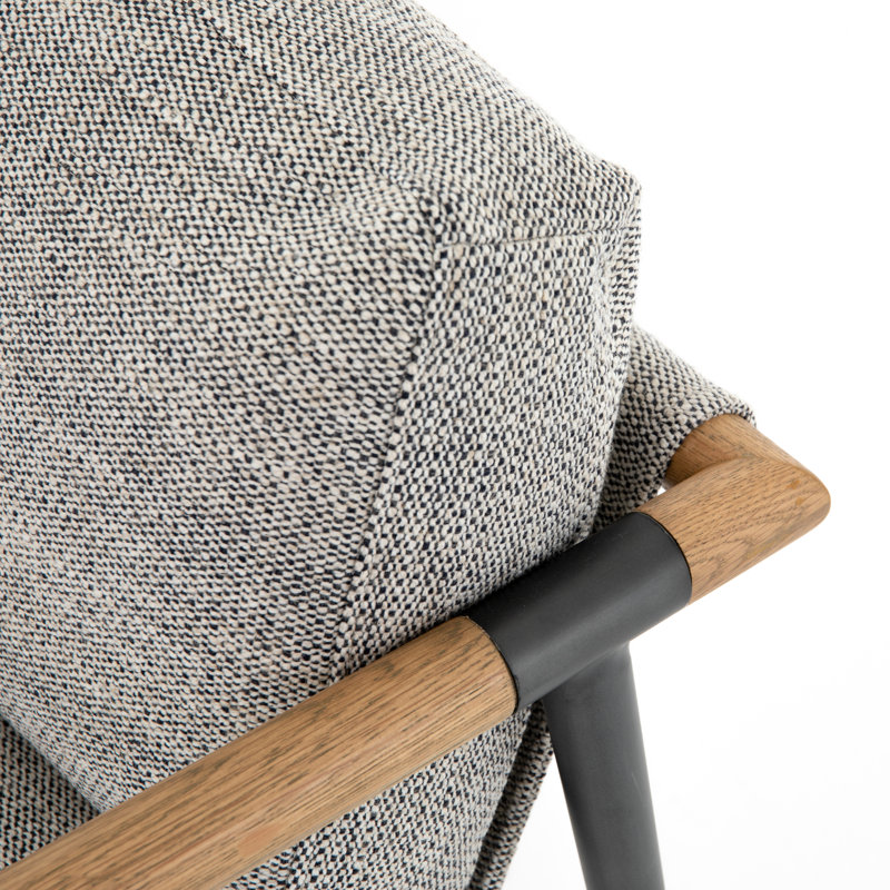Rowen Armchair, Thames Raven, Natural