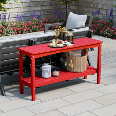 Armentha 55.5" W Outdoor Buffet Table