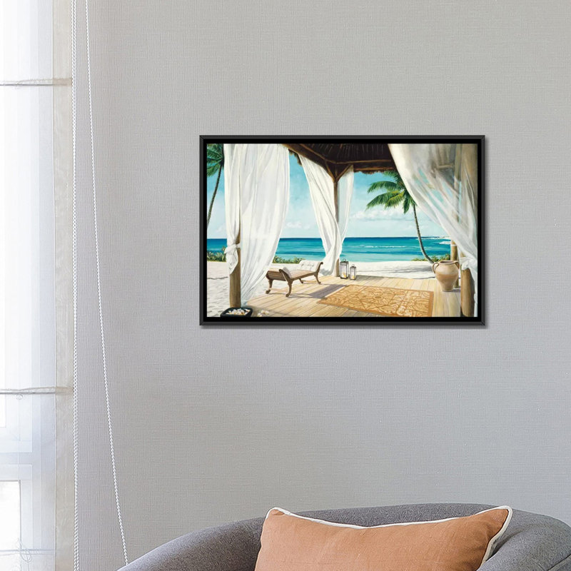 «Sea Breeze II» par Jacob Reed, impression sur toile tendue, H 18 po x l 26 po x P 1,5 po, Toile tendue, Pas de tapis