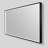Streamline Rectangular Framed LED Bathroom Vanity Mirror with Defogger, Dimmability, Colour Temperature Change