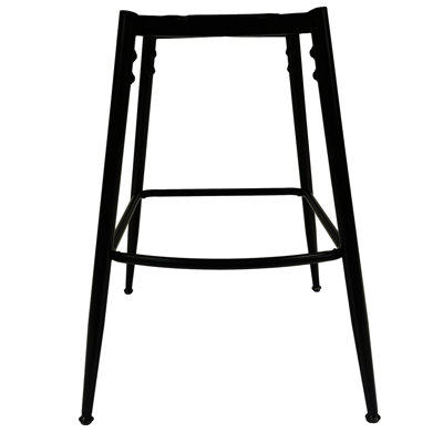 Tabouret de bar brun de 2. Fauteuil pivotant de 360 po en cuir technique avec repose-pieds pour îlot de cuisine 2 tissé - brun. Cadre, île, restaurant, café