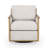Taza Upholstered Swivel Armchair-474806699