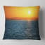 Oreiller imprimé magnifique vue sur la rivière au coucher du soleil - mer et rivage-30721887-30721890