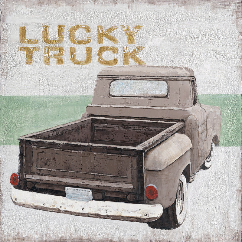 Truck by Mari Urasawa - Wrapped Canvas Painting