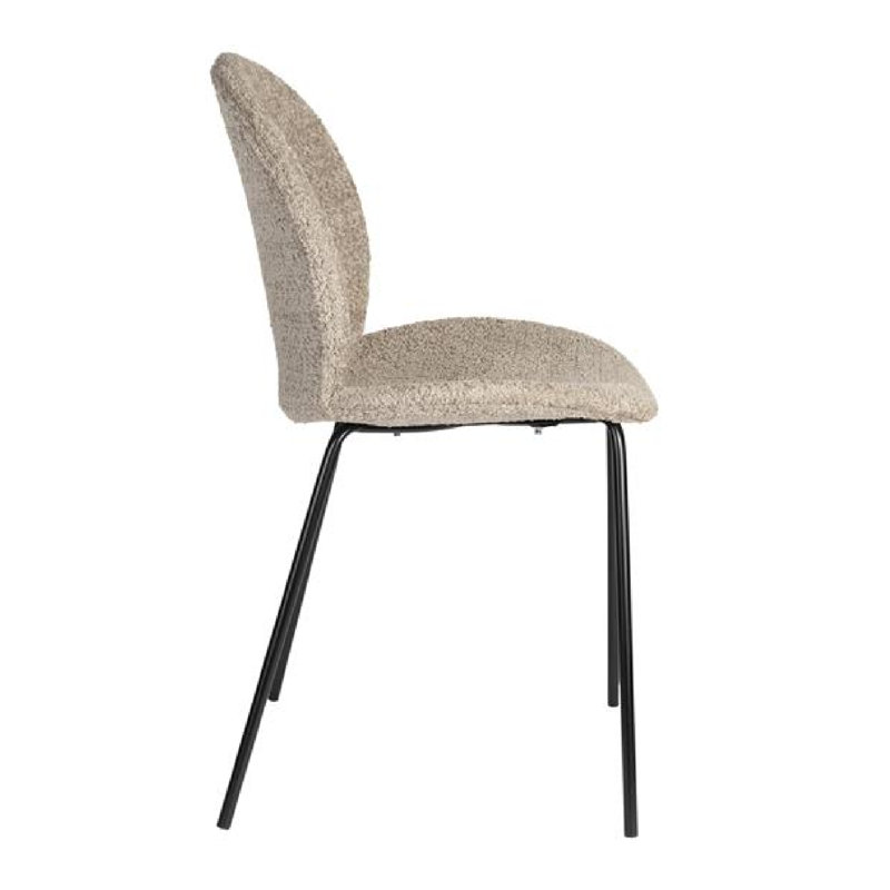 Dining Chair Upholstered Dining Chair, Beige