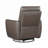 Luxurious Swivel Glider Reclining Chair with Leather Upholstery, High-Density Foam, and Pocket Coils for Ultimate Comfort-643202249