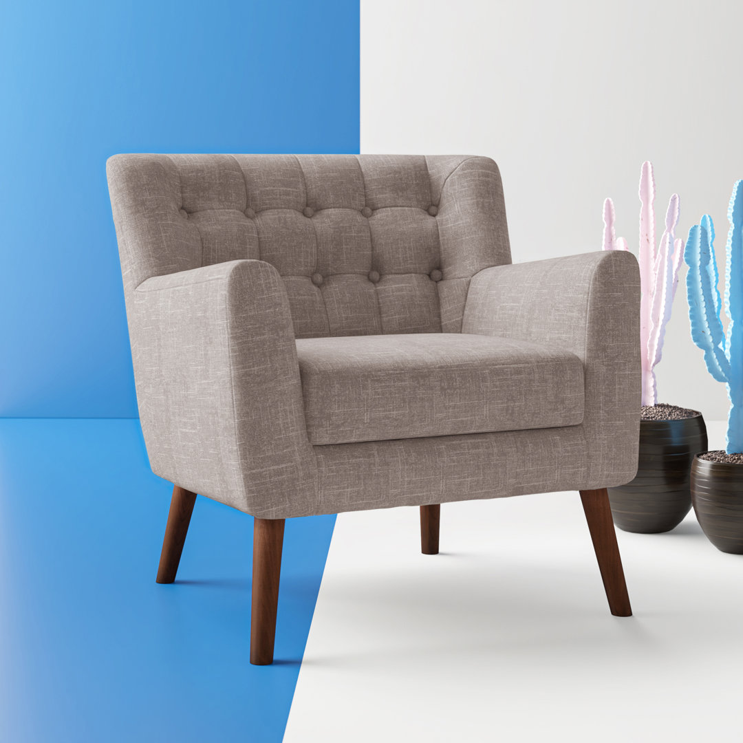 Barbro Upholstered Armchair George Oliver Upholstery 