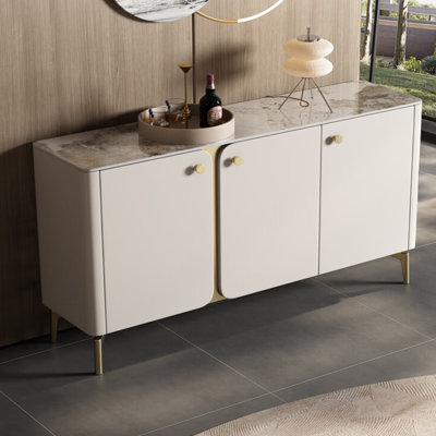 American-style modern light luxury sideboard