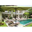 Parasol d'extérieur 6 pi x 9 pi, mécanisme d'inclinaison, parasol rectangulaire Garden Comfort de 6 pi x 9 pi, fabrication de poteaux rouille, terrasse de piscine-970057661