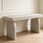Bureau d'écriture avec tiroirs blanc