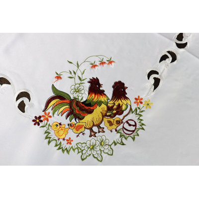 Floral Thanksgiving Tablecloth