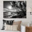 Hawaï noir et ombres blanches d'Aloha II - décoration murale Hawaï-1487322757-1487322763