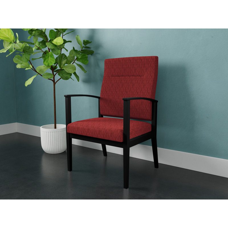 Fauteuil surdimensionné Amherst, Noir, Portes ouvertes noir - tissu uni
