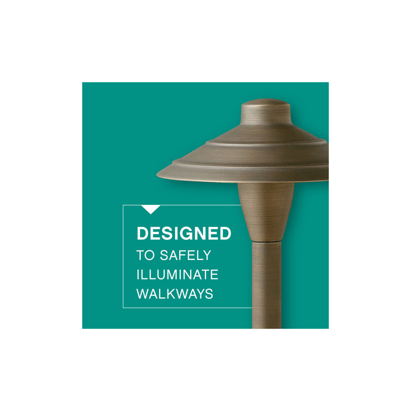Hardy Island Brown Low Voltage Pathway Light