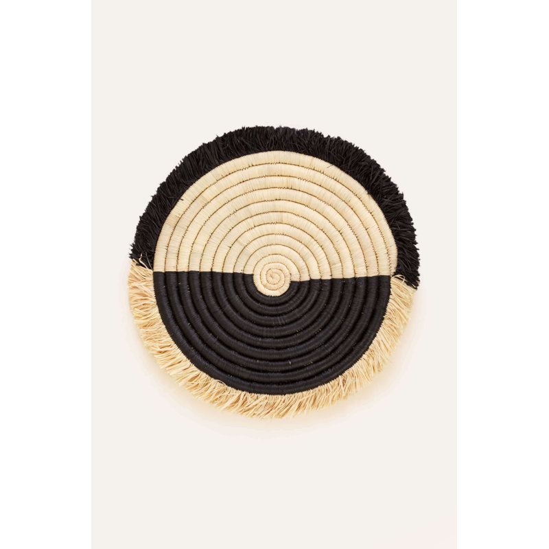 Two Tone Split Fringe Placemat