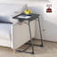 Table-télé réglable avec porte-gobelet, support pour ordinateur portable confortable pour lit et canapé