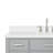 Abbate 48" Single Bathroom Vanity with White Quartz Top-85364162