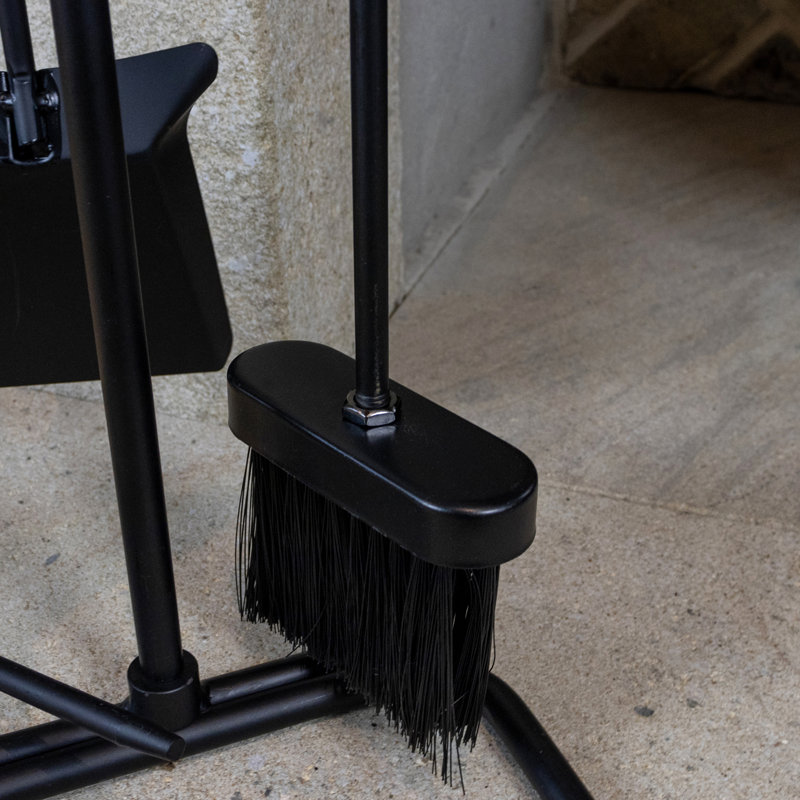 Steel Fireplace Tool Set