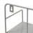 2 Piece Metal Floating Shelf