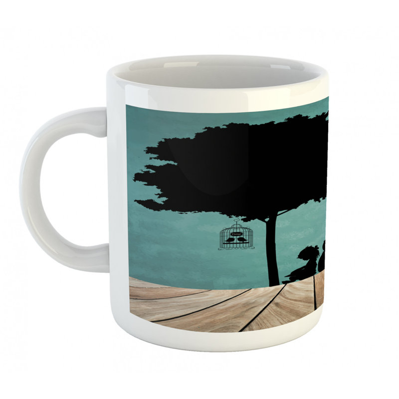Grande tasse à café nature