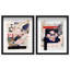 Milano Collage Set Shadowbox Floral & Botanical Print by Oliver Gal, Black Frame, 16 x 20-2105281172-2105281196