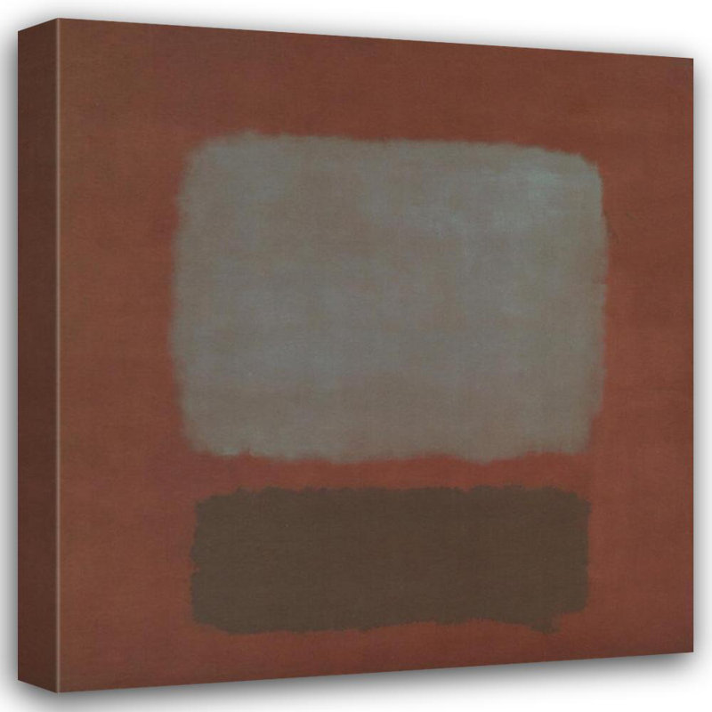 No 37 / no. 19 (ardoise et prune), 1958, H 21 po x l 20 po