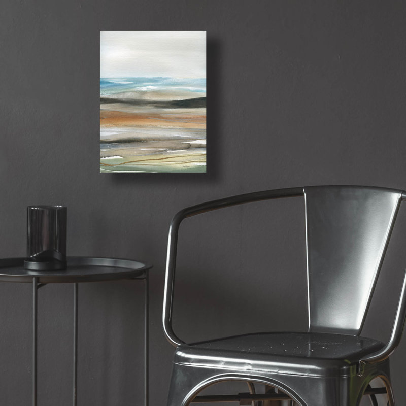 «Nature's Many Layers I» par Carol Robinson, art mural en verre acrylique, H 16 po x l 12 po x P 0,13 po