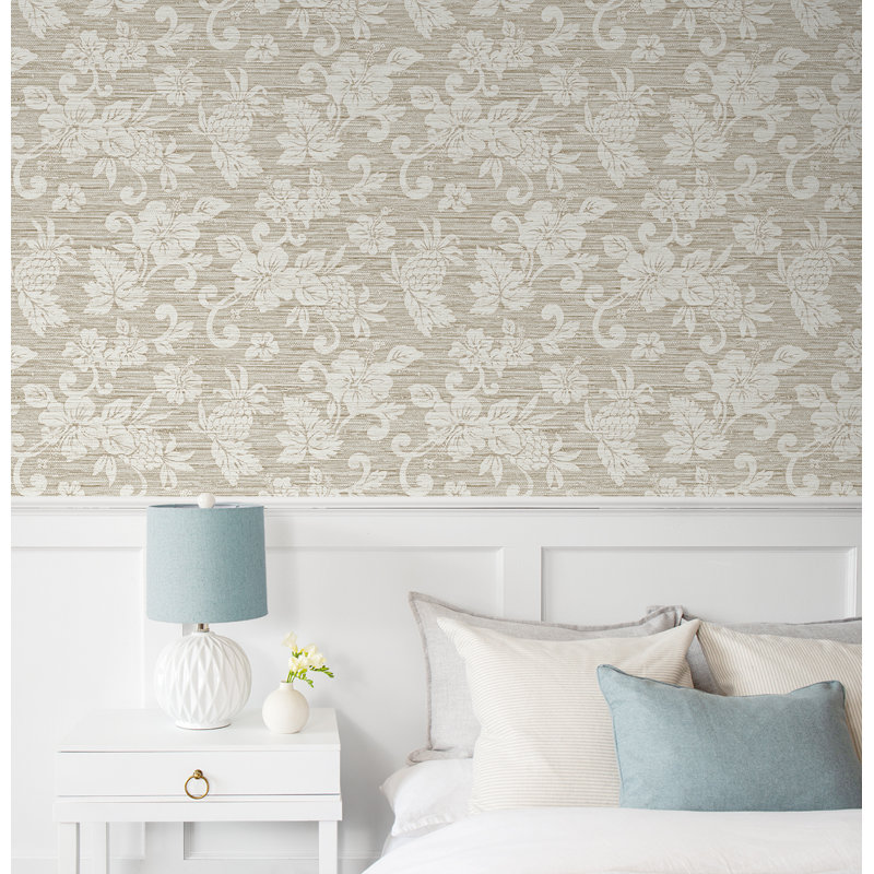 Rouleau de papier peint L 27 pi x l 27 po Mcgett, Beige équilibré