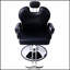 Fauteuil de coiffeur hydraulique robuste avec fonction d'inclinaison et siège plus large pour un confort et une durabilité maximaux dans les salons