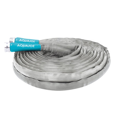 Tuyau d'arrosage ultra flexible non extensible 25 pi x 5/8 po AquaJack Aqua Joe