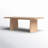 Bonafide Extendable Oak Solid Wood Dining Table