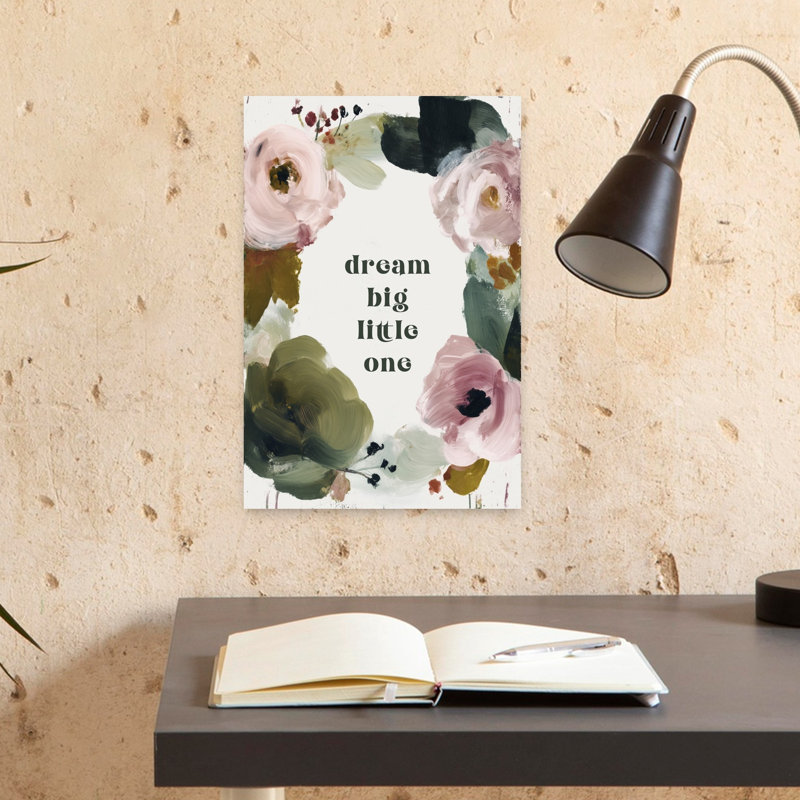 Dreambig, impression d'art romantique romantique, 18" H x 12" W
