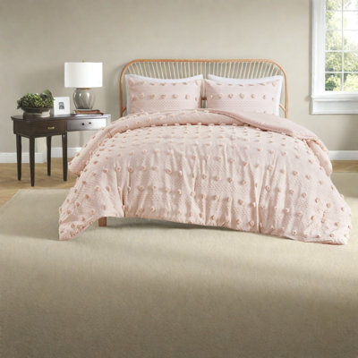 Hypoallergenic Twin/twin Xl Jacquard Bedding Sets, Polyester Comfort