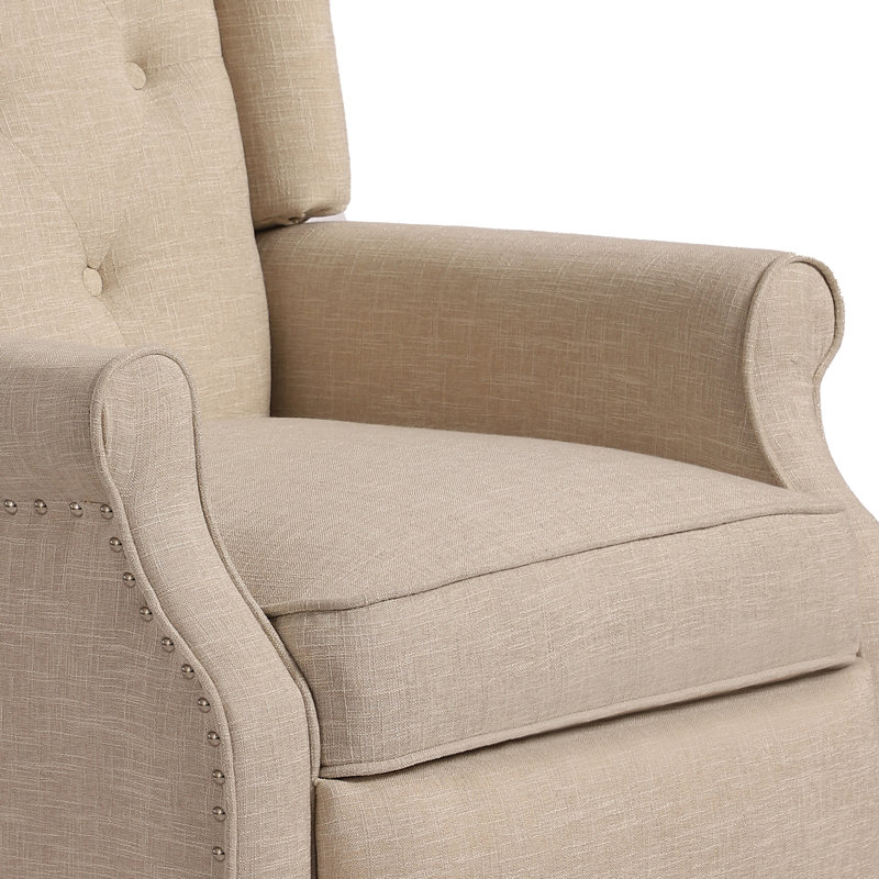 Fauteuil inclinable Selmner, Tissu beige