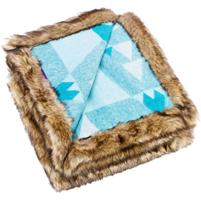 Moonstone Plain Weave / Muslin Throw Blanket