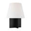 Kelly Wearstler Blocco 1 Light Bedroom Home Office Living Room Lamp With White Linen Shade-720686626-720686655