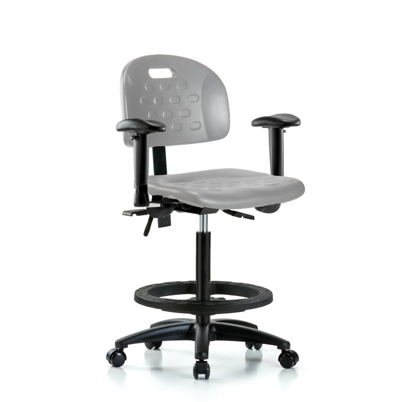 Chaise de travail, Roulettes, Oui