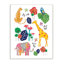 «Jungle Animal Illustration» par Jennifer McCully, reproduction d'art graphique