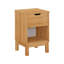 38cm W Solid Wood Bedside Table-209751319
