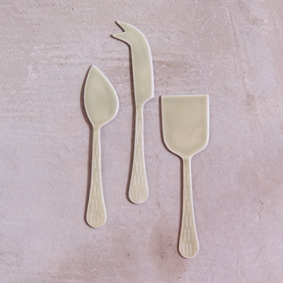 Ensemble de 3 fromages rose clair Nera