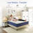 Pantela 10"/12" Anti Static Medium Cooling Gel Memory Foam Hybrid Mattress-768584194-768584196