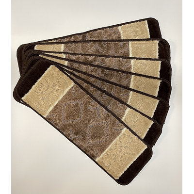 Tapis d'escalier Sinabo Brown