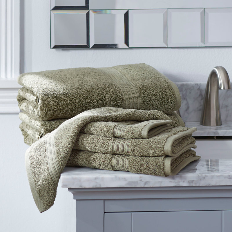 Leone 100% Cotton Plush Mulit-Size Set, Celery