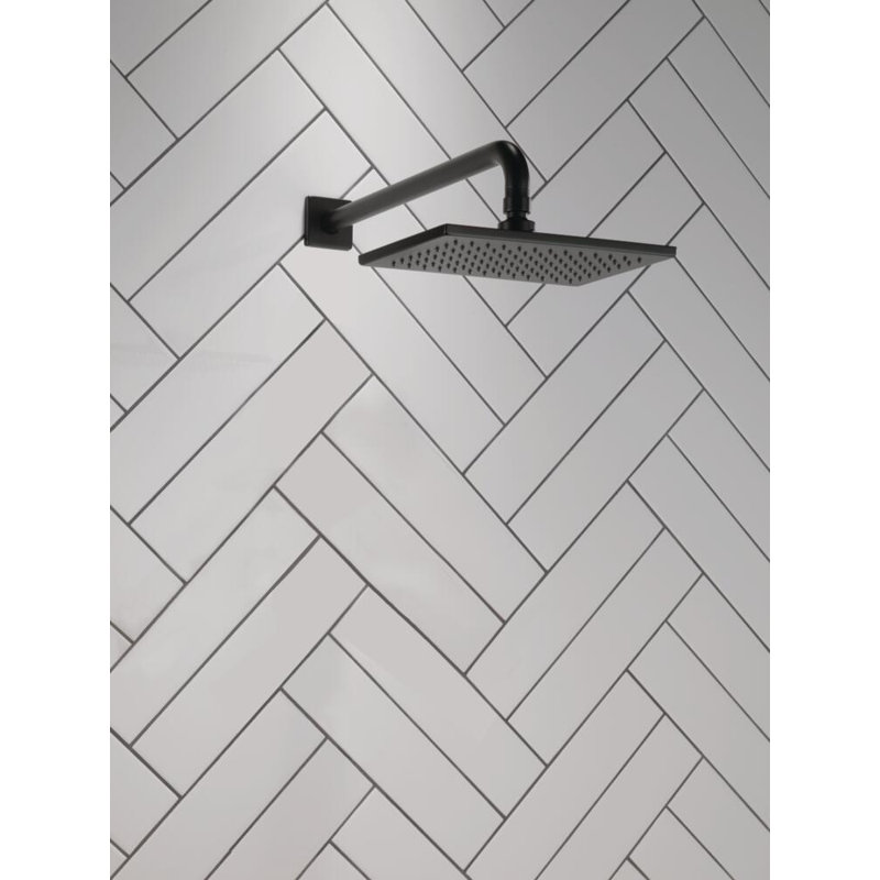 Vero Single-Spray Shower Head, Square Shower Head