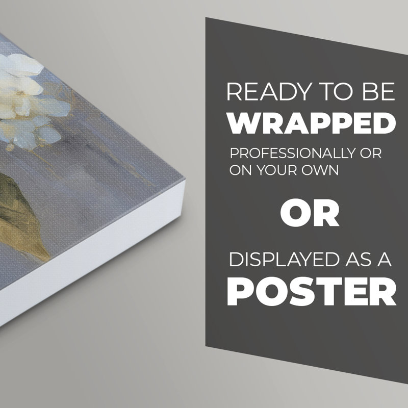 FLORAL Series CI - Impression sur toile seulement - NON CADRE, H 27 po x l 18 po