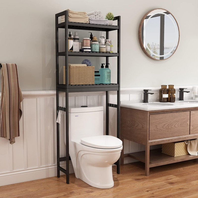 Latitude Run® Telfore Freestanding Over The Toilet Storage | Wayfair