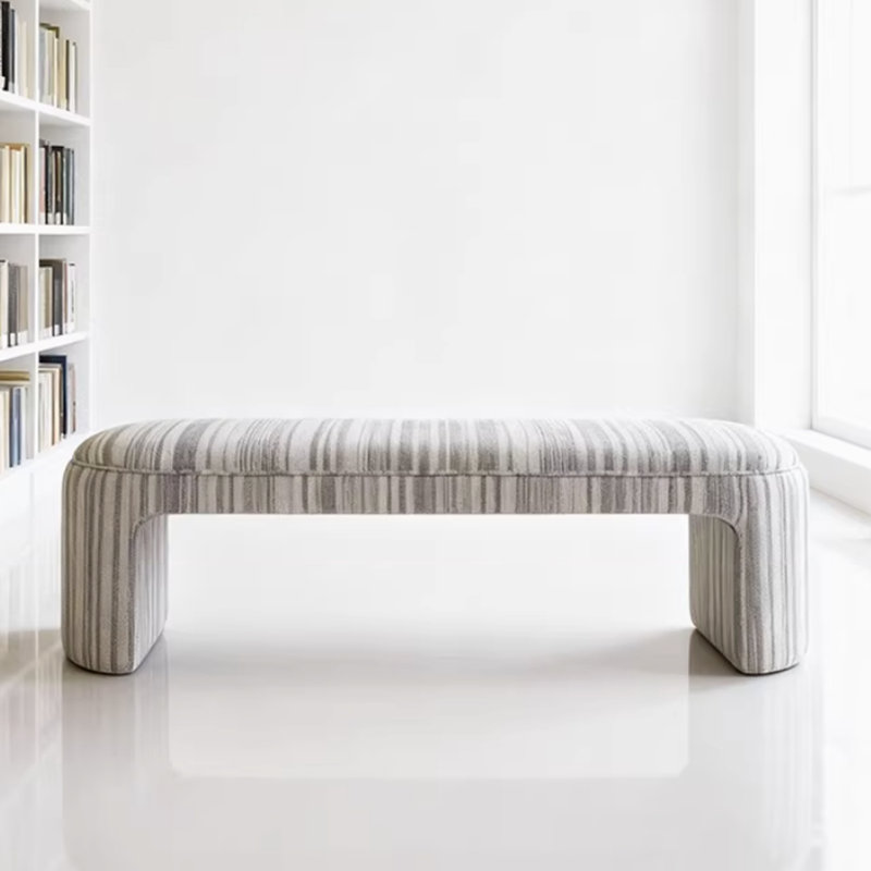 Banc rembourré couleur de l'image, Gris clair