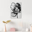 Graphite Flower Print by Oliver Gal